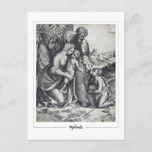 Raphael #212 - Carte postale Art (Devant)