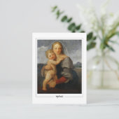 Raphael #314 - Carte postale d'art fin (Debout devant)
