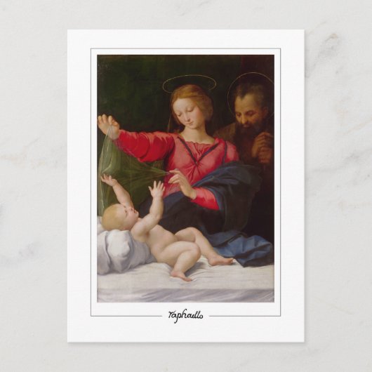 Raphael #6 - Carte postale d'art fin (Devant)