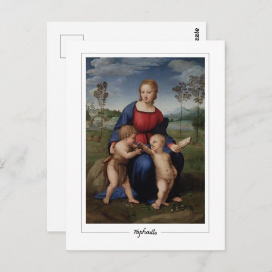 Raphael #7 - Carte postale Art (Devant / Derrière)