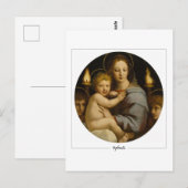 Raphael #8 - Carte postale d'art fin (Devant / Derrière)