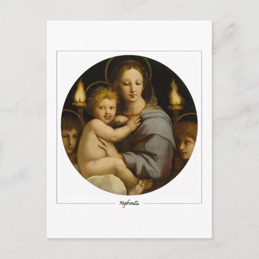 Raphael #8 - Carte postale d'art fin (Devant)