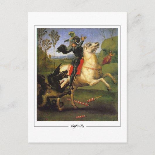 Raphael #93 - Carte postale d'art fin (Devant)