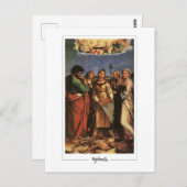 Raphael #9 - Carte postale Art (Devant / Derrière)