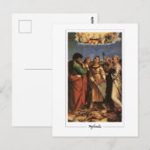 Raphael #9 - Carte postale d'art fin (Devant / Derrière)