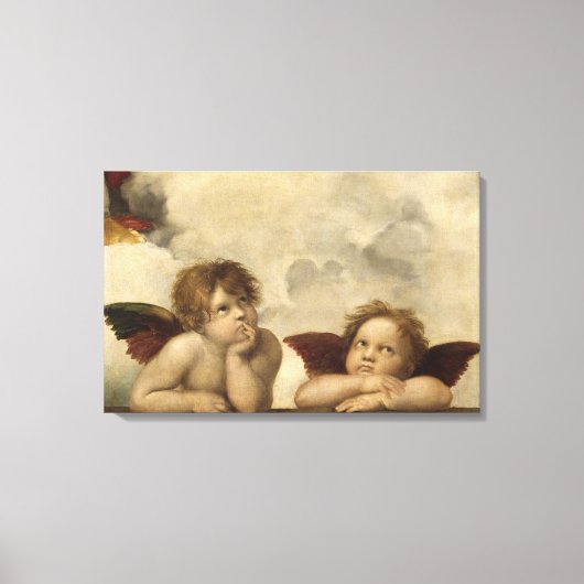 Raphael Angels Canvas Afdruk (Voorkant)
