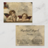 Raphael Angels Visitekaartje (Voorkant / Achterkant)