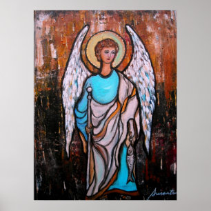 Raphael Archangel Poster