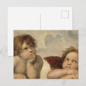 Raphael Cherubs Angels Briefkaart (Voorkant / Achterkant)