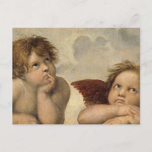 Raphael Cherubs Angels Briefkaart (Voorkant)