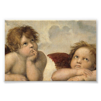 Raphael Cherubs Angels Foto Afdruk