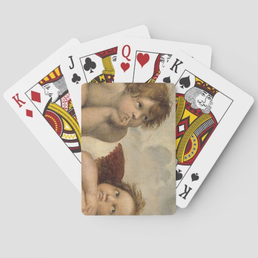 Raphael Cherubs Angels Pokerkaarten (Achterkant)