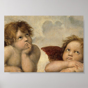 Raphael Cherubs Engelen Poster