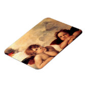 Raphael Cherubs Sistine Madonna Magnet (Côté Gauche)