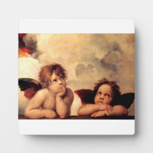 Raphael Cherubs Sistine Madonna Plaque Fotoplaat