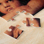 Raphael Cherubs Sistine Madonna Puzzle Legpuzzel (Zijkant)