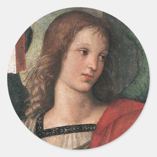 Raphael Christmas Angel Stickers Raffaello Sanzio (Voorkant)