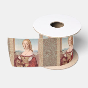 Raphael Dame en de Eenhoorn Klassieke fijne kunst Lint