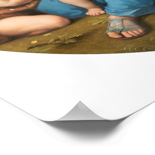 Raphael - De Alba Madonna Poster (Hoek)