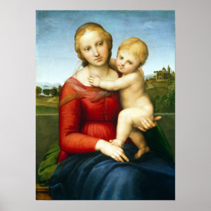 Raphael de kleine Cowper Madonna Poster