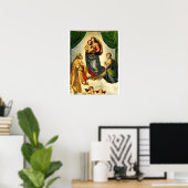 Raphael - De Sistine Madonna Poster (Thuiskantoor)