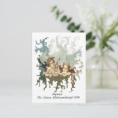 Raphael Detail van de Sistene Madonna Briefkaart (Staand voorkant)