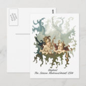 Raphael Detail van de Sistene Madonna Briefkaart (Voorkant / Achterkant)