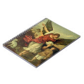 Raphael en Tobias, 1507-8 (olie op het paneel) Notitieboek (Linkerzijde)