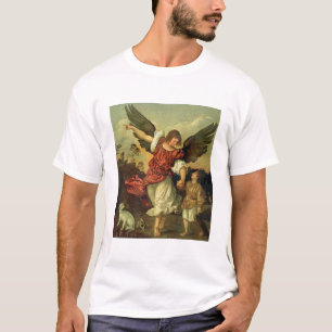 Raphael en Tobias, 1507-8 (olie op het paneel) T-shirt