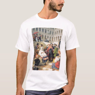 Raphaël in het Vaticaan, 1832 (olie op canvas) T-shirt
