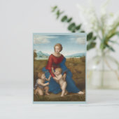 Raphael Madonna in Meadow Briefkaart (Staand voorkant)