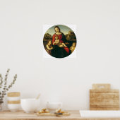 Raphael - Mary met kind John Baptist en een Heilig Poster (Keuken)