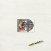 Raphael Raffaello Madonna en Child Enthroned Post-it® Notes (Op bureau)