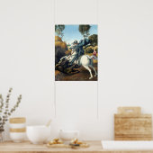 Raphael Saint George en de Draak Poster (Keuken)