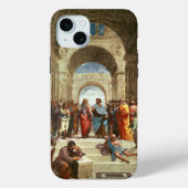 Raphael - School of Athene, beroemd schilderij Case-Mate iPhone Case (Achterkant)