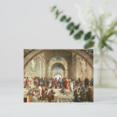 Raphael - School of Athene Briefkaart (Staand voorkant)