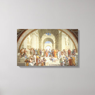 Raphael - School of Athene Canvas Afdruk