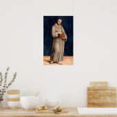 Raphael - Sint Franciscus van Assisi Poster (Keuken)