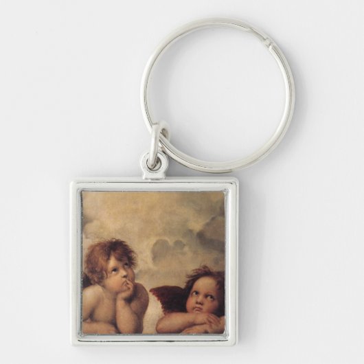 Raphael, Sistine Cherub Sleutelhanger (Voorkant)