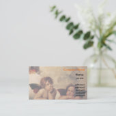 Raphael, Sistine Cherub Visitekaartje (Staand voorkant)