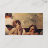 Raphael, Sistine Cherub Visitekaartje (Achterkant)