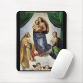 Raphael , Sistine Madonna Muismat (Met muis)