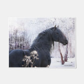 "Raphael & Snowy Trees" Deurmat (Voorkant)