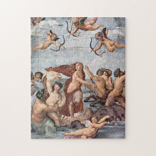 RAPHAEL - Triomf van Galatea 1512 Legpuzzel (Verticaal)