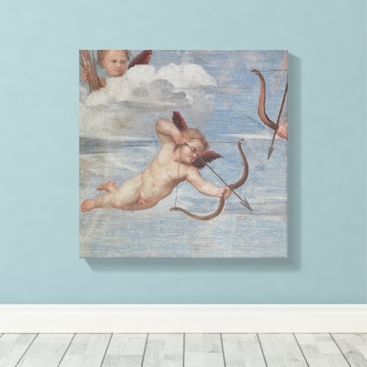 Raphael | Triomf van Galatea Canvas Afdruk (Insitu (Houten vloer))