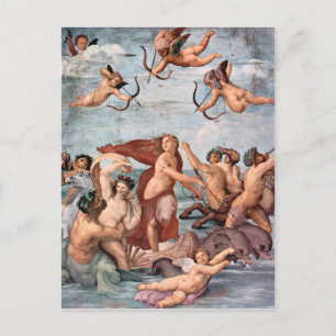 RAPHAEL - Triumph of Galatea 1512 Briefkaart