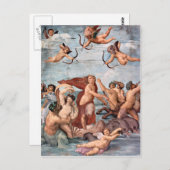Raphael - Triumph van Galatea 1512 Briefkaart (Voorkant / Achterkant)