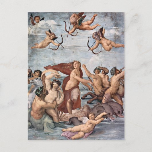 Raphael - Triumph van Galatea 1512 Briefkaart (Voorkant)