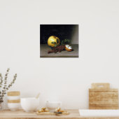 Raphaelle Peale stil leven met Cake Poster (Keuken)