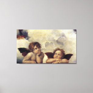 Raphaëls Angels Canvas Afdruk